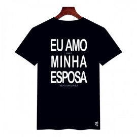 Camisa Eu amo minha esposa - Boemia