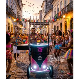 Carrinho do Drink Misto (Tema Kombi)