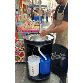 Pia Lavabo AUTOM�TICA + Cuba e Torneira INOX