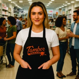 Avental personalizado "seu nome" Chef de Cozinha