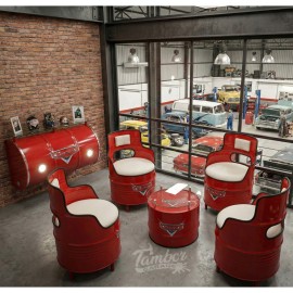 Kit escrit�rio c/ poltronas, mesa e aparador