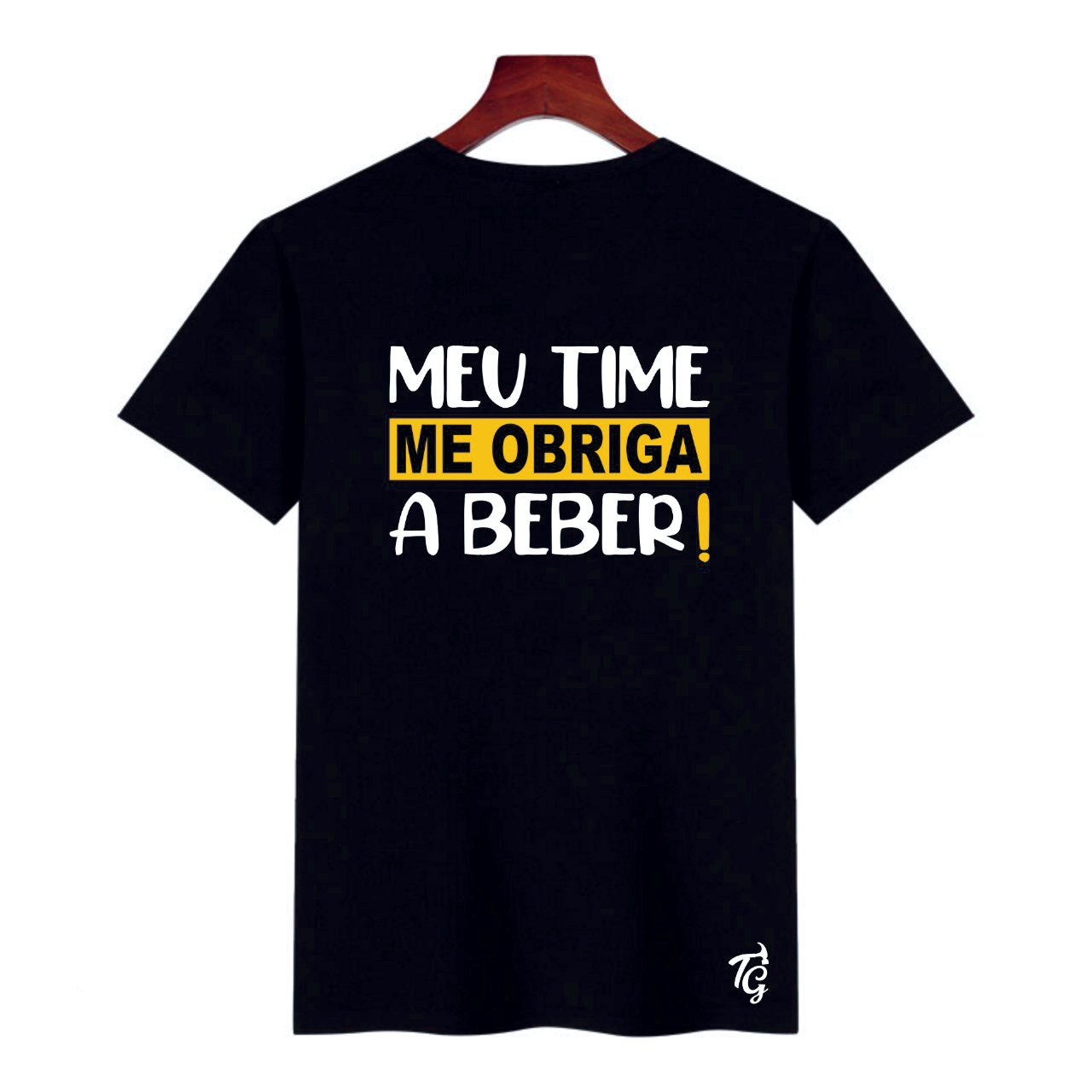 Camisa Meu Time Me Obriga A Beber - Boemia - Tambor Garage (fonseca Ind 