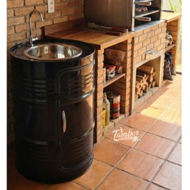 Pia Lavabo + Cuba e Torneira INOX